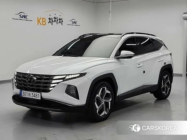 Hyundai Tucson (NX4) 2021 Белый из Кореи