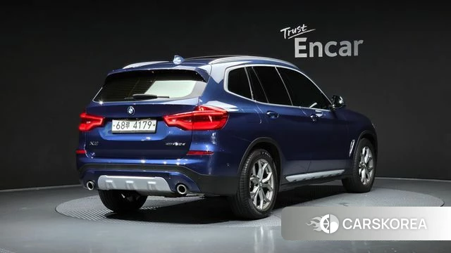 BMW X3 (G01) 2019 Синий из Кореи