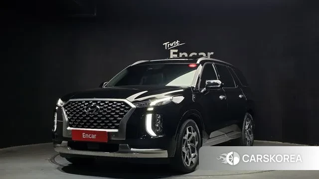 Hyundai Palisade 2021 Черный из Кореи