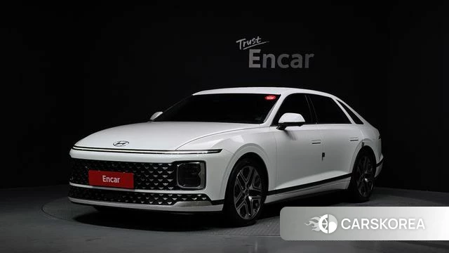 Hyundai Grandeur Hybrid (GN7) 2023 Белый из Кореи