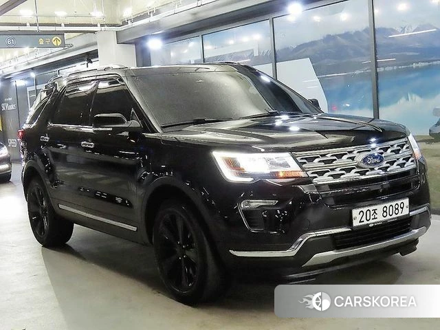 Ford Explorer 2019 Черный из Кореи