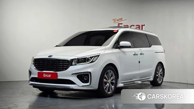 Kia The New Carnival 2019 Белый из Кореи