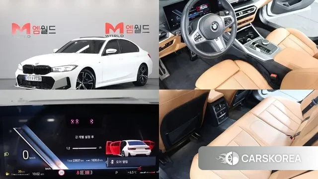 BMW 3 Series (G20) 2023 Белый из Кореи