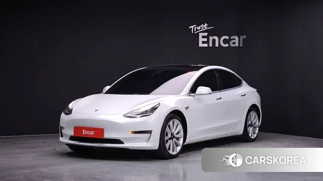 Tesla Model 3 2020 Белый из Кореи