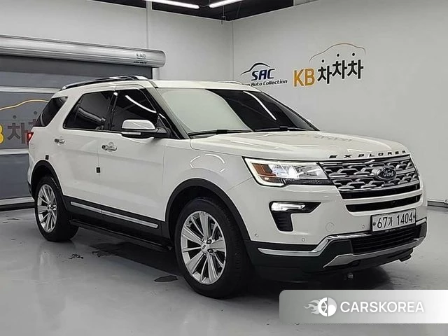 Ford Explorer 2018 Белый из Кореи