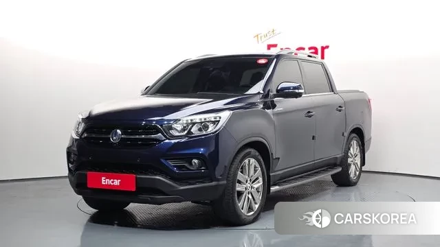 Ssangyong Rexton Sports 2019 Синий из Кореи