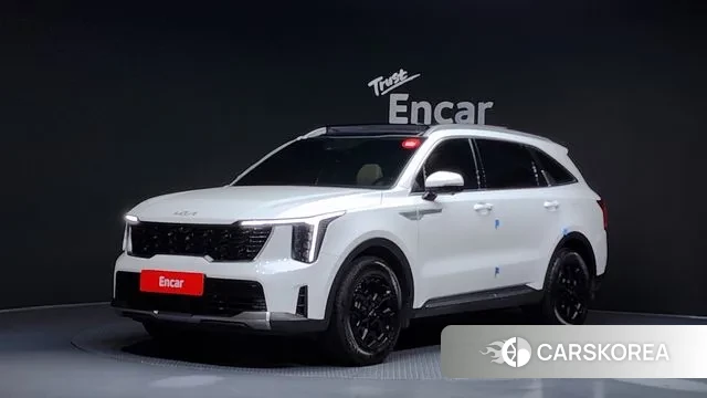 Kia The New Sorento 4th Generation 2023 Белый из Кореи