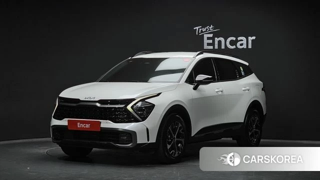 Kia Sportage 5th Generation Hybrid 2022 Белый из Кореи