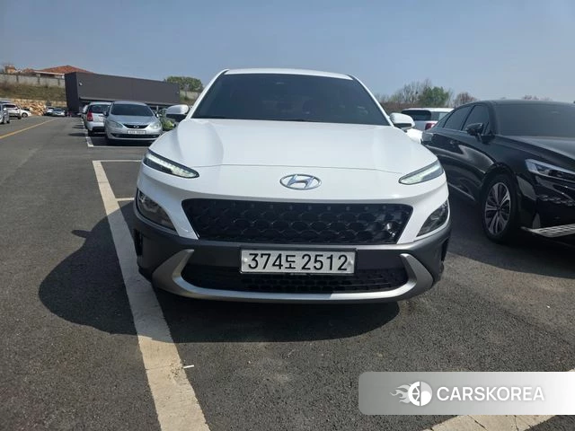 Hyundai The New Kona Hybrid 2021 Белый из Кореи