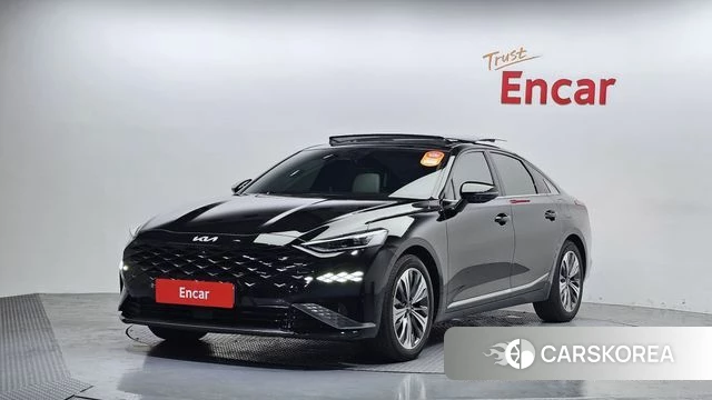 Kia K8 Hybrid 2022 Черный из Кореи