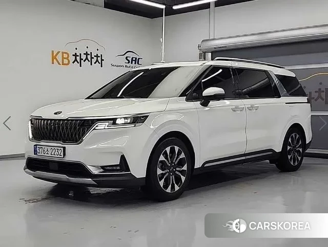 Kia Carnival 4th generation 2020 Белый из Кореи