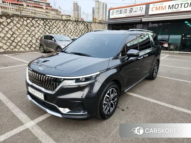 Kia Carnival 4th generation 2021 Серый из Кореи
