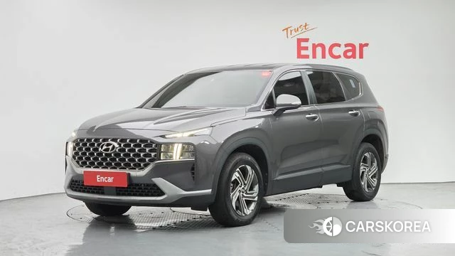Hyundai The New Santa Fe 2022 Серый из Кореи