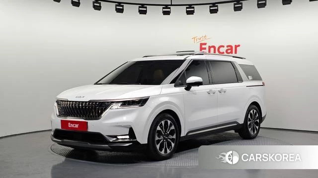 Kia Carnival 4th generation 2023 Белый из Кореи