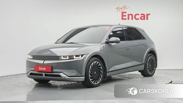 Hyundai Ionic 5 2022 Серебристо-серый из Кореи