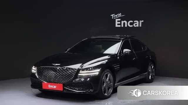 Genesis G80 (RG3) 2021 Черный из Кореи
