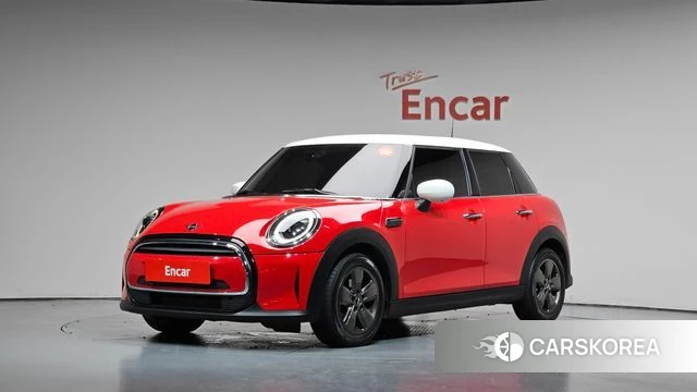 Mini Cooper 2021 Красный из Кореи