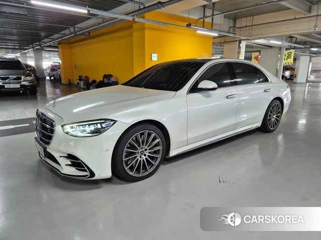 Mercedes-Benz S-Class W223 2021 Белый из Кореи