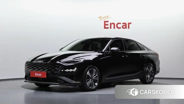 Kia K8 Hybrid 2022 Черный из Кореи