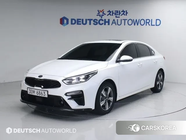 Kia Come New K3 2018 Белый из Кореи