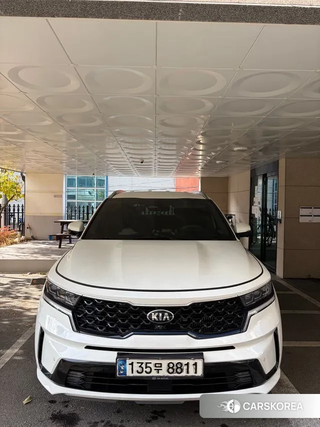 Kia Sorento 4th Generation 2021 Белый из Кореи