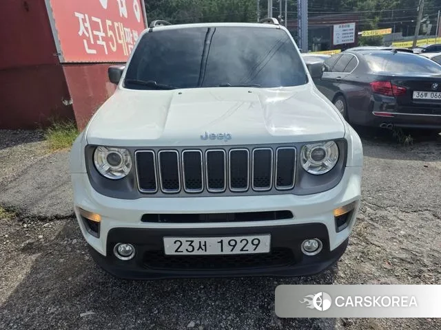 Jeep Renegade 2019 Белый из Кореи