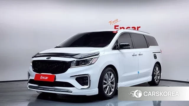 Kia The New Carnival 2019 Белый из Кореи