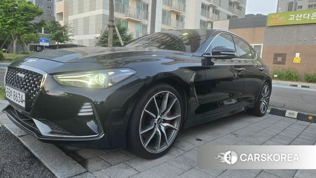 Genesis G70 2018 Черный из Кореи