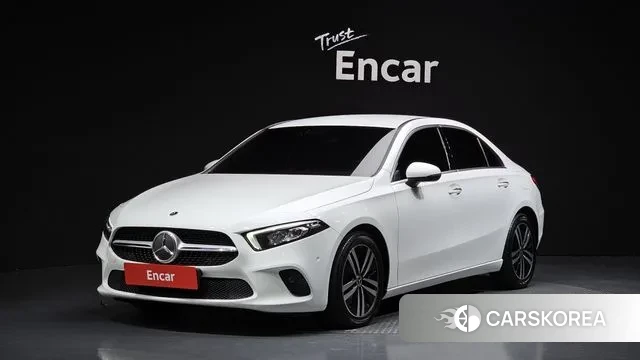 Mercedes-Benz A-Class W177 2021 Белый из Кореи