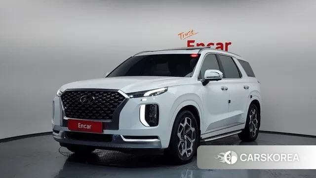 Hyundai Palisade 2021 Белый из Кореи