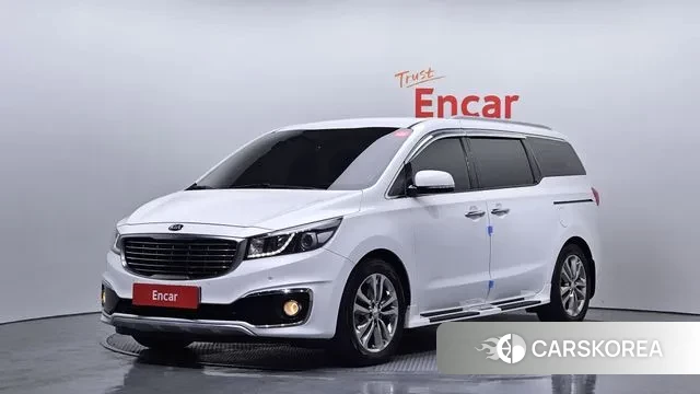 Kia All New Carnival 2018 Белый из Кореи
