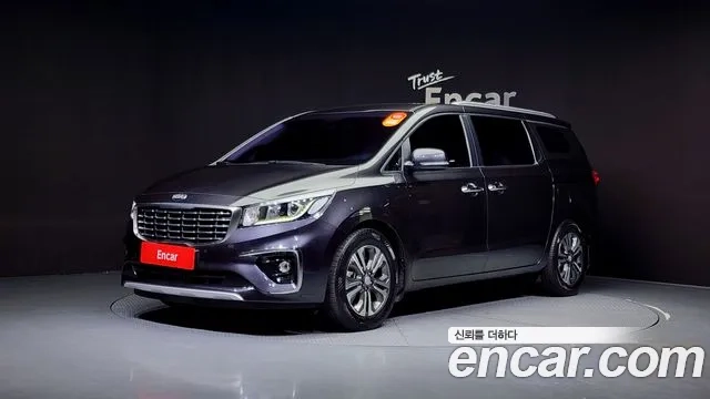 Kia The New Carnival 2018 Серый из Кореи