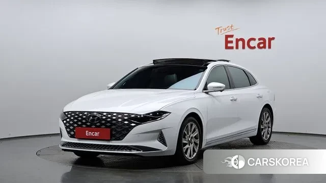 Hyundai The New Grandeur IG Hybrid 2019 Белый из Кореи