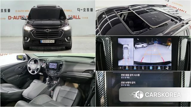 Chevrolet (GM Daewoo) Traverse 2020 Черный из Кореи