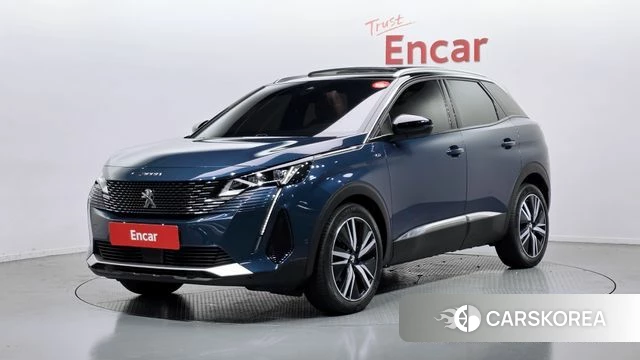 Peugeot 3008 second generation 2023 Синий из Кореи