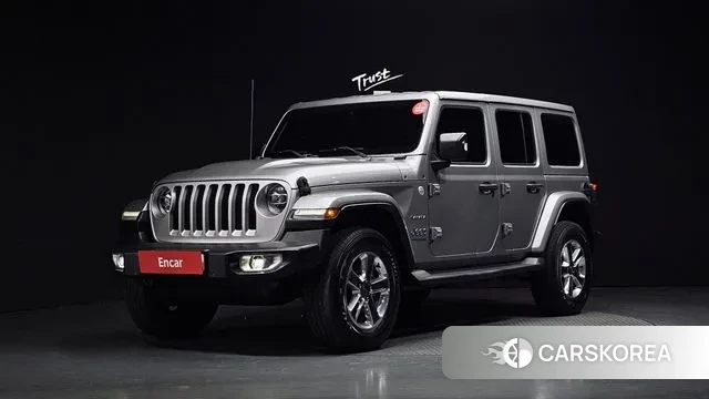 Jeep Wrangler (JL) 2018 Серебристо-серый из Кореи