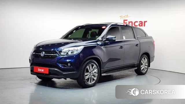 Ssangyong Rexton Sports 2018 Синий из Кореи