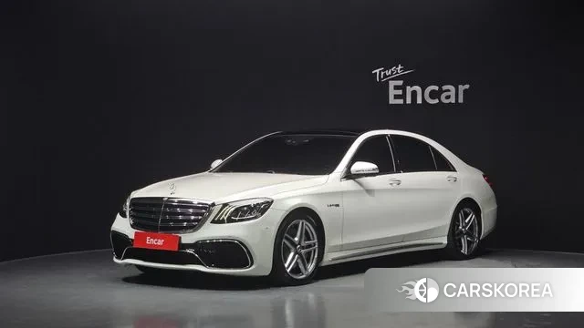 Mercedes-Benz S-Class W222 2018 Белый из Кореи