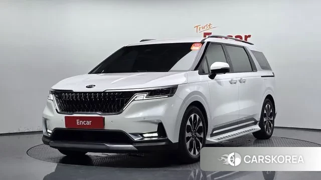 Kia Carnival 4th generation 2021 Белый из Кореи