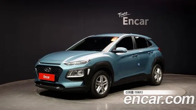 Hyundai Kona 2019 Небесно-голубой из Кореи