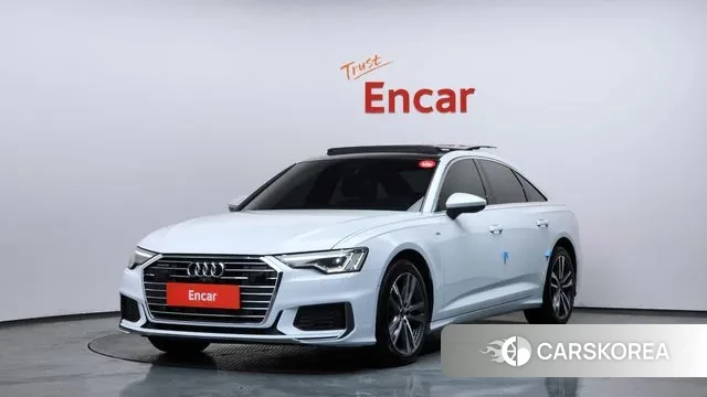 Audi A6 (C8) 2022 Белый из Кореи
