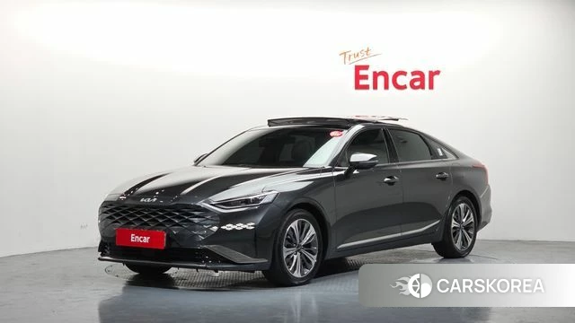 Kia K8 Hybrid 2022 Серый из Кореи