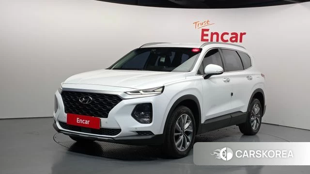 Hyundai Santa Fe TM 2018 Белый из Кореи