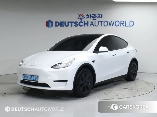 Tesla Model Y 2024 Белый из Кореи