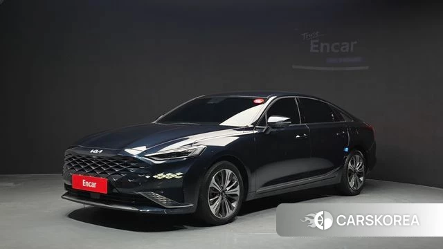Kia K8 Hybrid 2022 Синий из Кореи