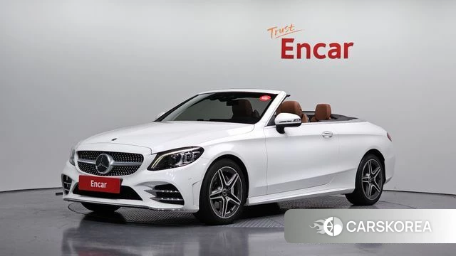 Mercedes-Benz C-Class W205 2020 Белый из Кореи