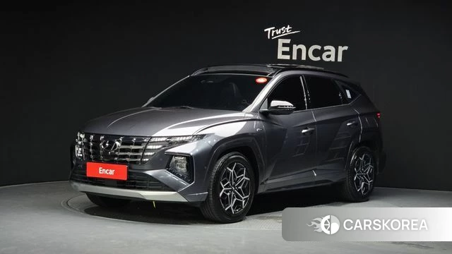 Hyundai Tucson Hybrid (NX4) 2022 Серый из Кореи