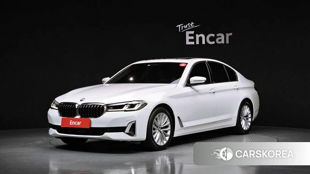 BMW 5 Series (G30) 2021 Белый из Кореи