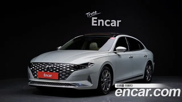 Hyundai The New Grandeur IG Hybrid 2020 Песочный из Кореи