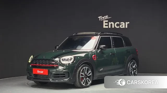 Mini Cooper S Countryman 2021 Зеленый из Кореи